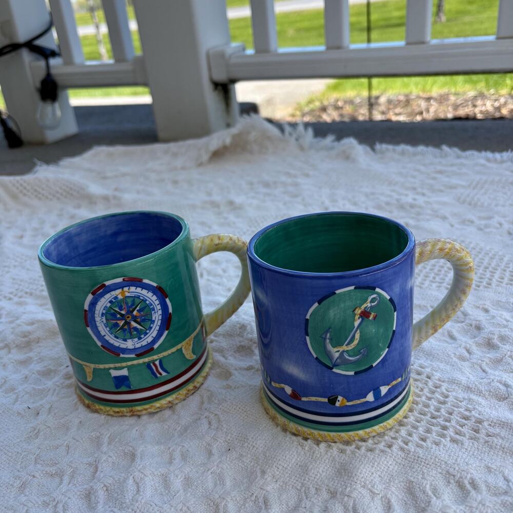 The Maritime Collection Big Mugs Set of 2